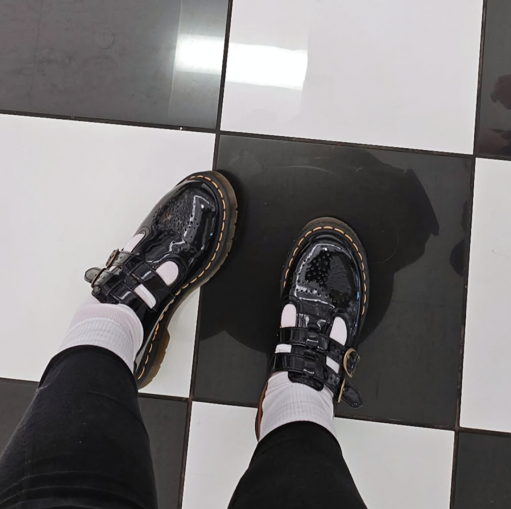 Dr. Martens 8065 Black Patent Mary Jane
